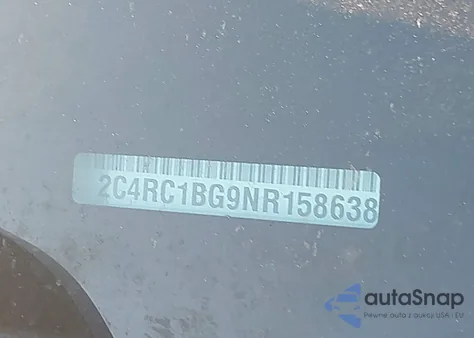 2022 Chrysler Pacifica Touring L из США, поврежденный, VIN 2C4RC1BG9NR158638